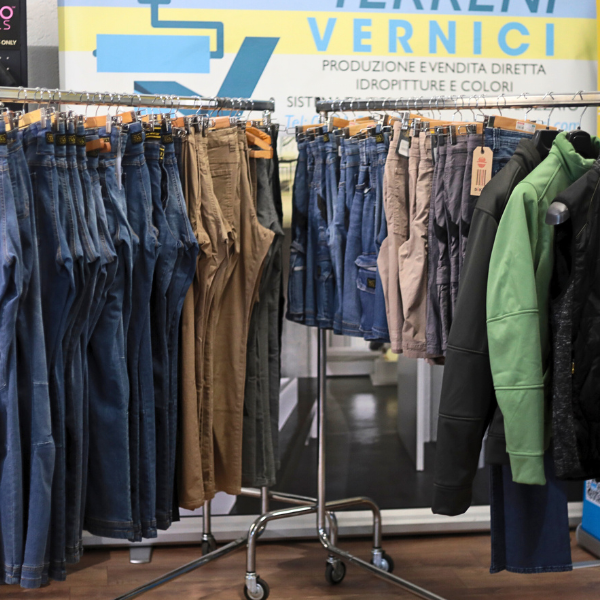 Vendita jeans da lavoro stretch Fibreflex a Milano